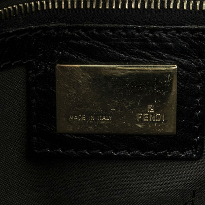Fendi Medium Zucchi Nito Black Zucchino Canvas Jeans — view 10