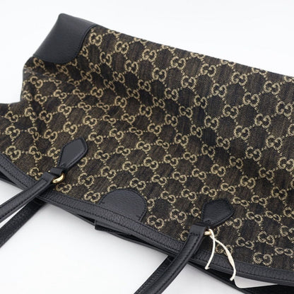 Gucci Ophidia Tote Black GG Jacquard Denim — view 9