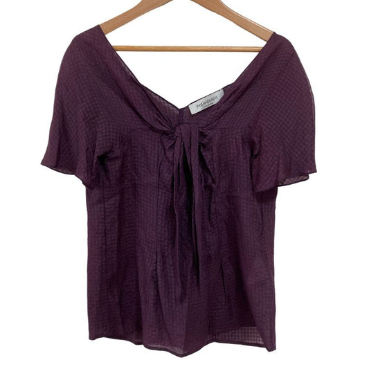 Yves Saint Laurent Rive Gauche Yves Saint Laurent Rive Gauche Silk Ribbon Short