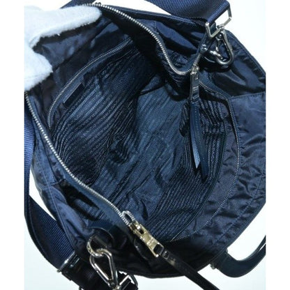Prada Shoulder Bag Nylon Blue — view 4
