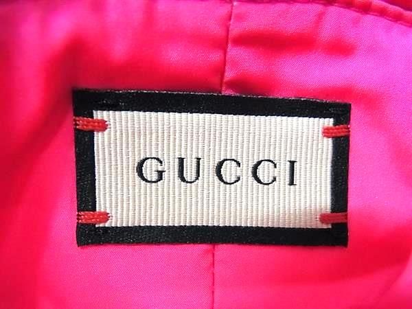Gucci GG Marmont 100% Polyester Bucket Hat Size M Women's Pink Bj7696