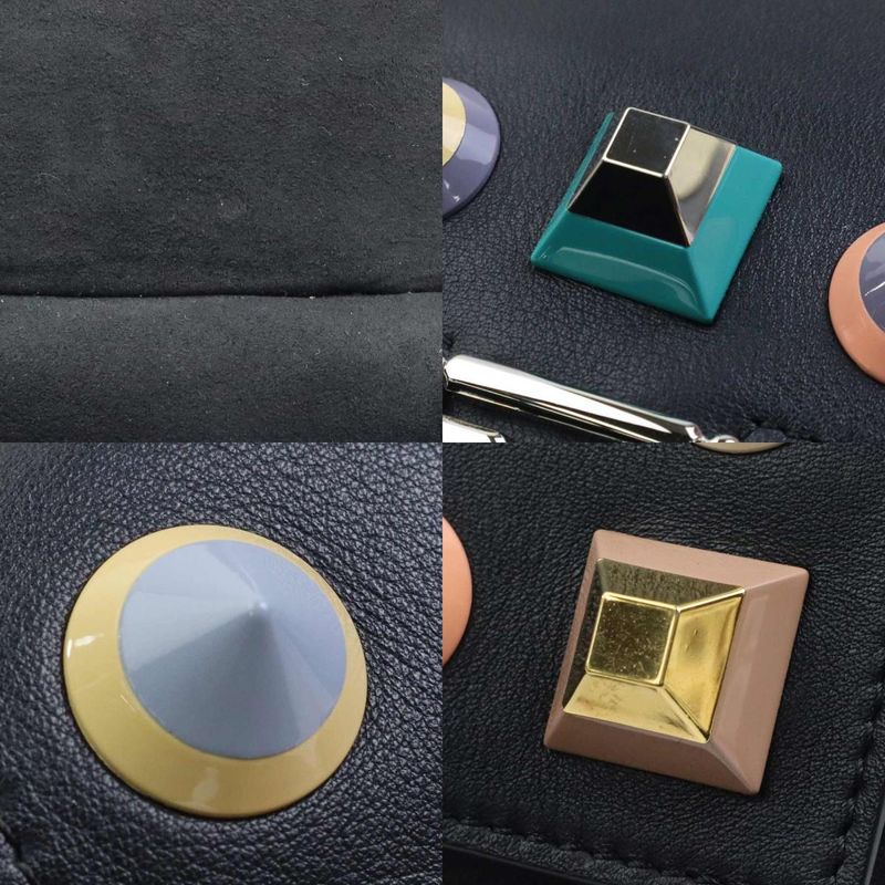 Fendi Crossbody Shoulder Bag Handbag Double Micro Baguette 8m0371-sf5