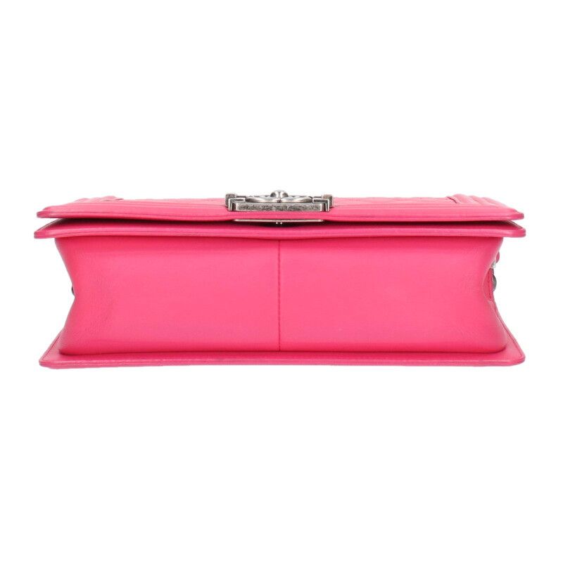 Chanel Boy Chanel Coco Mark Quilted Shoulder Bag Women