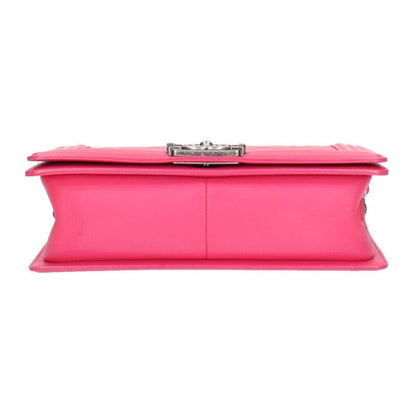 Chanel Boy Chanel Coco Mark Quilted Shoulder Bag Women