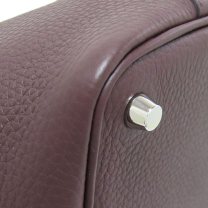 Hermes Picotin Lock PM Eclat Silver Hardware Handbag Taurillon Women