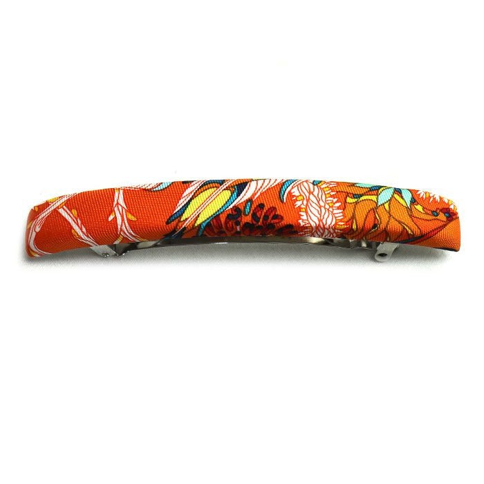 Hermes Silk Eclipse GM Barrette