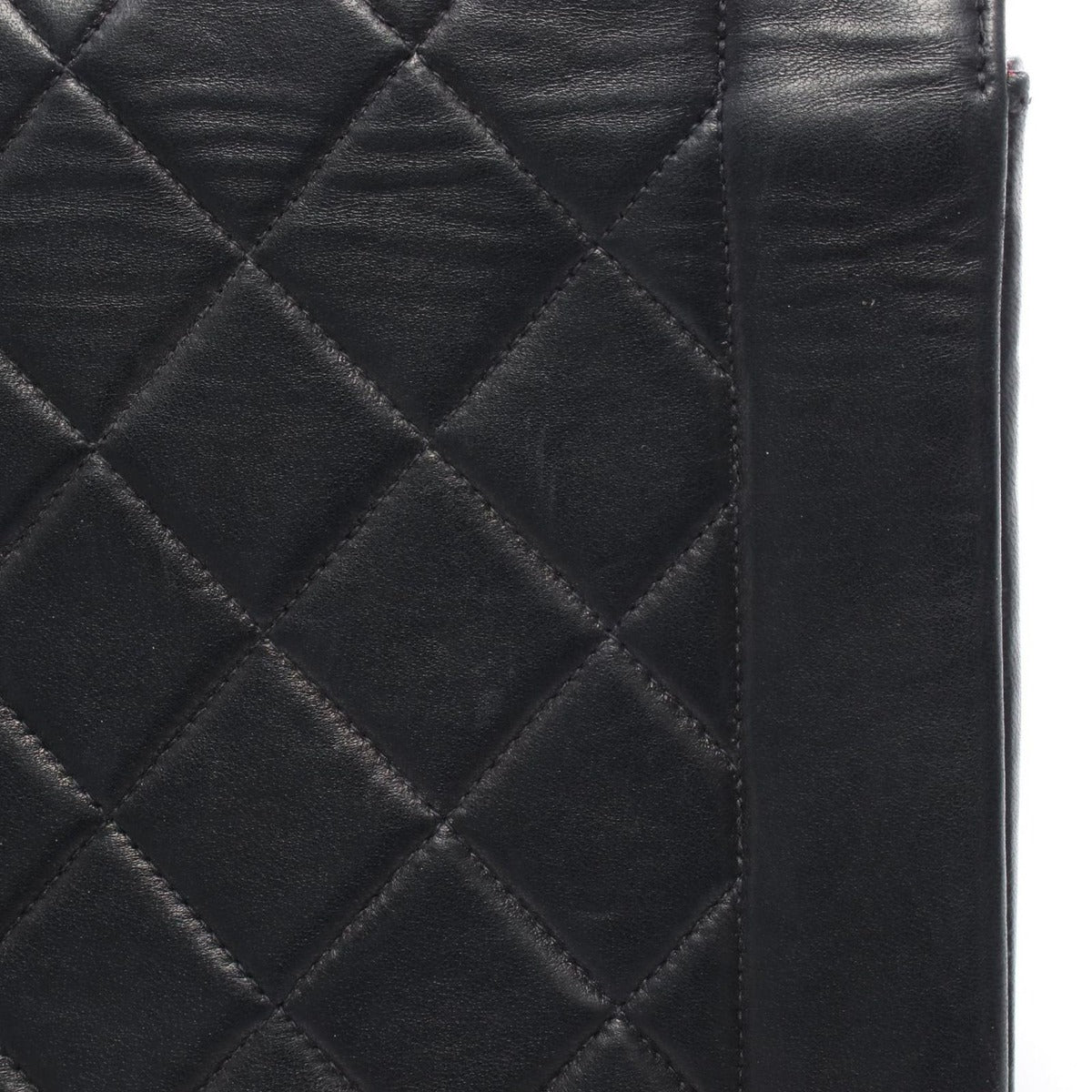 Chanel Shoulder Bag Quilted Diana Flap Black Lambskin — view 10