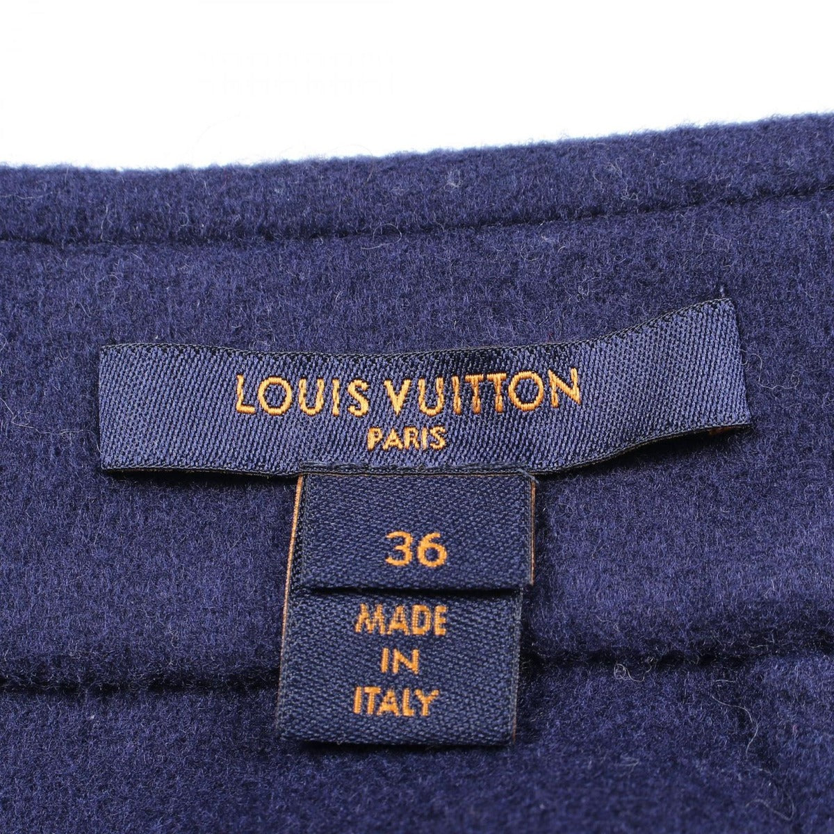 Louis Vuitton Skirt Monogram Wool Navy. Pink — view 3