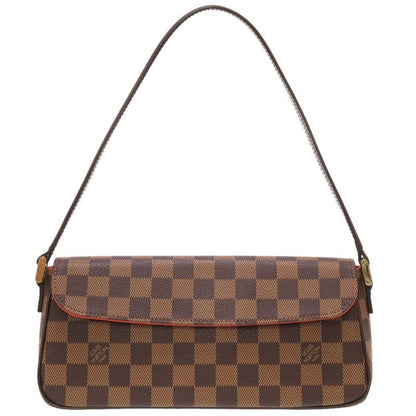 Louis Vuitton Damier Recoleta Ebene Handbag One Shoulder Bag 0105
