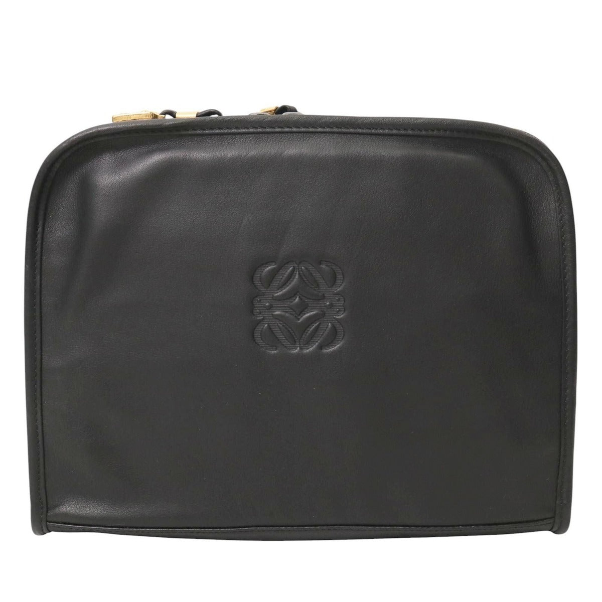 Loewe Anagram Leather Clutch Second