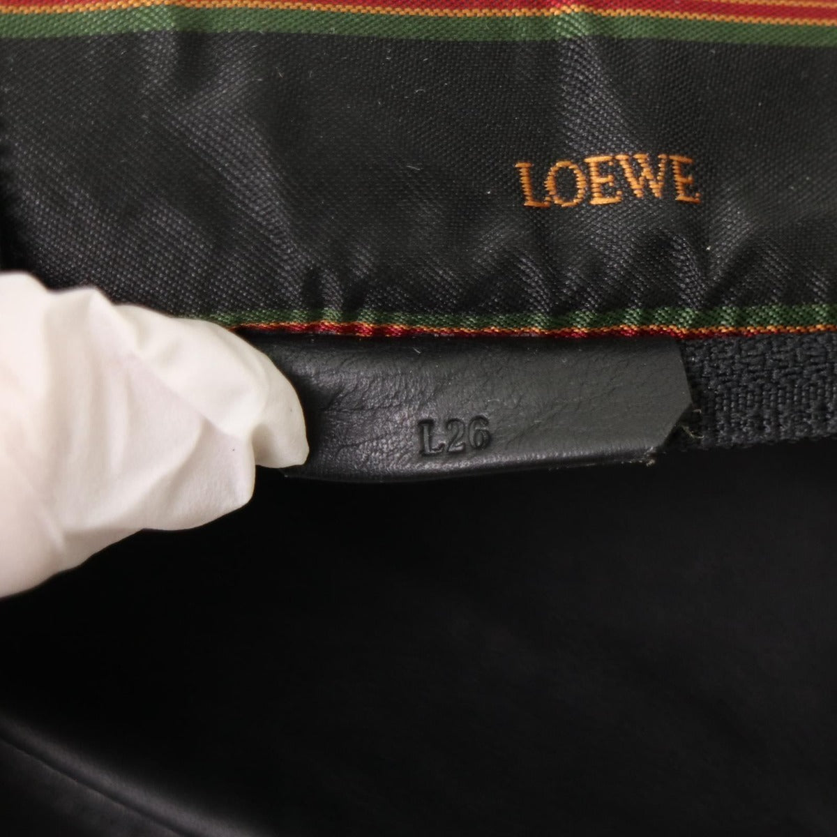 Loewe Anagram Leather Clutch Second — view 16