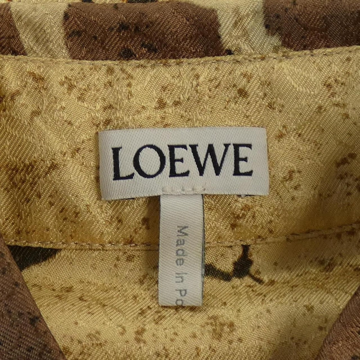 Loewe Shirt Silk Beige — view 4