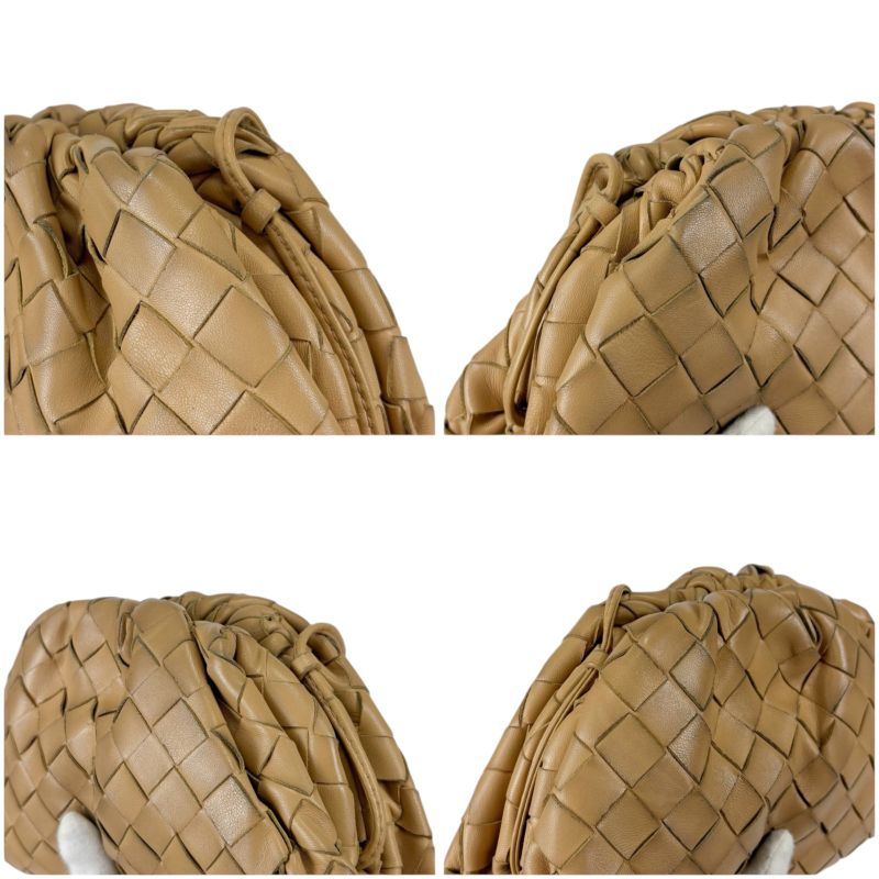 Bottega Veneta Mini Shoulder Bag Pochette Mini The Pouch Intrecciato Leather