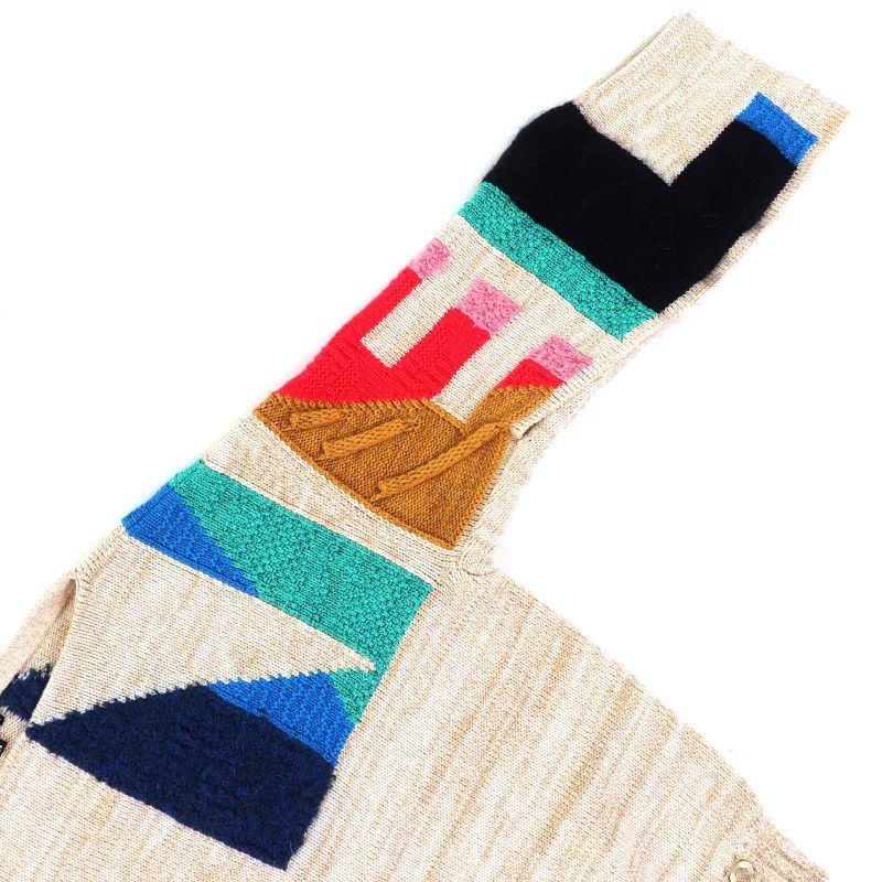 CHANEL 19A P61696 Cashmere Silk Blend Coco Mark Hardware Lame Yarn Design