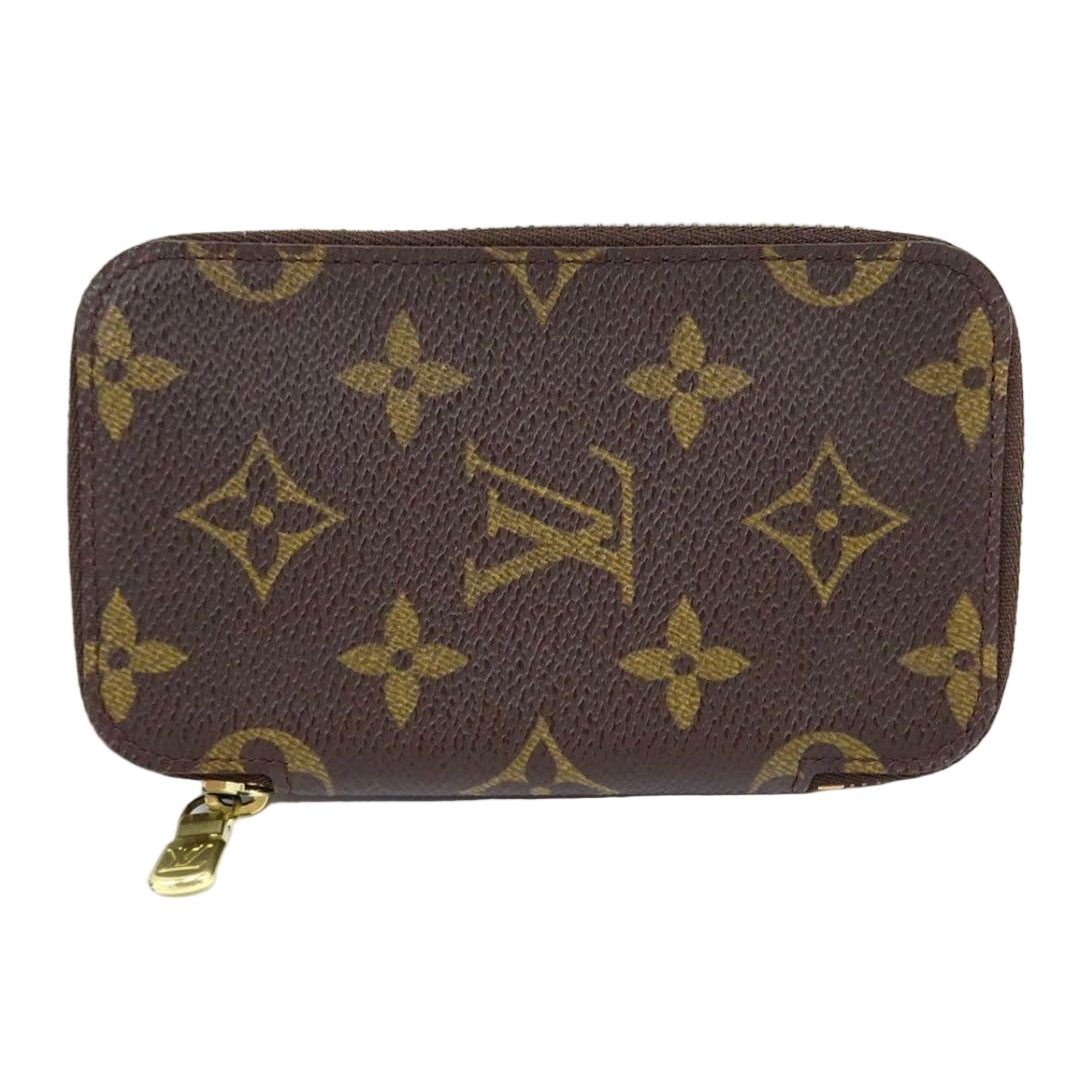 Louis Vuitton Monogram Pochette Zipper Key Case Key Holder
