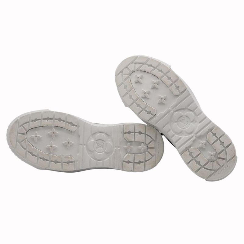 Louis Vuitton LV X Yk LV Squad Line Sneakers Shoes Women's Yayoi Kusama Black