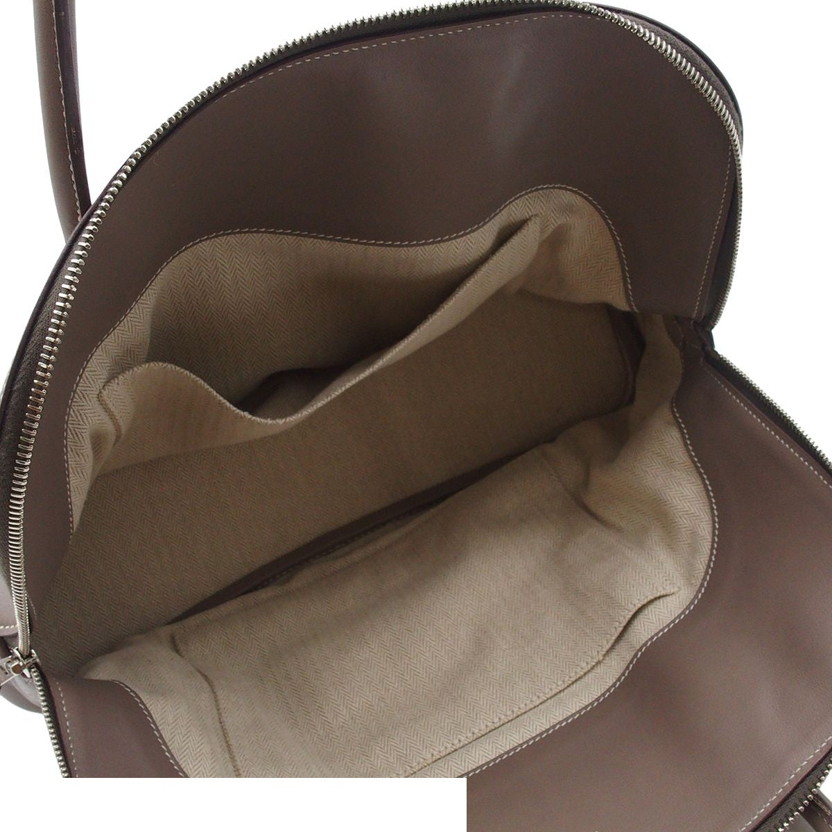 Hermes Bolide Rela 35 Etain Silver Sikkim Handbag — view 5