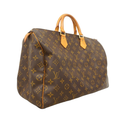Louis Vuitton Handbag Monogram Speedy 40 Brown — view 2