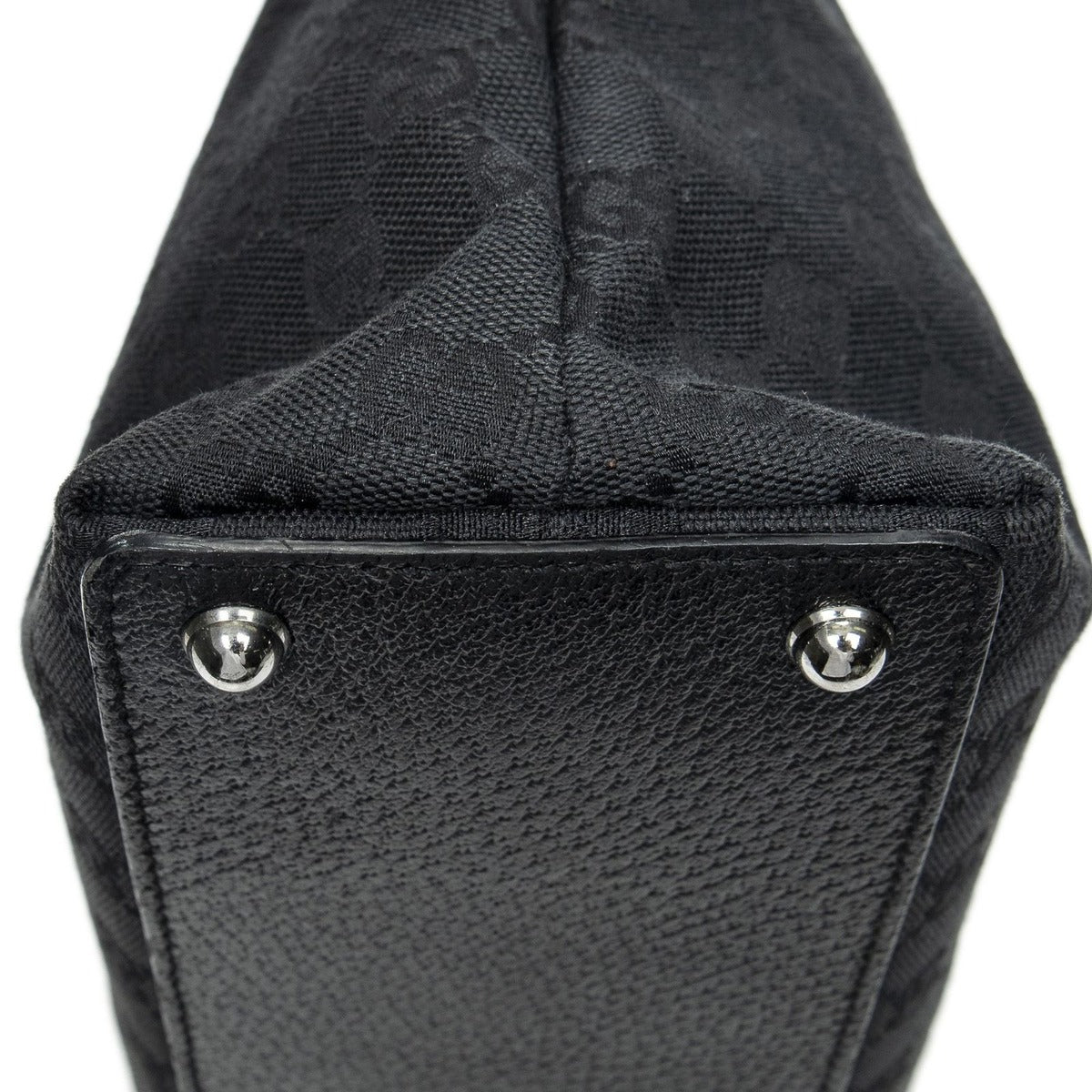 Gucci Eclipse Tote Black GG Canvas — view 7