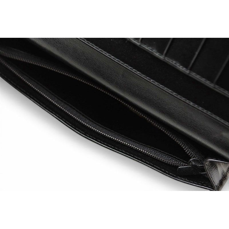 Cartier Wallet Long Leather Pasha Black Silver — view 11