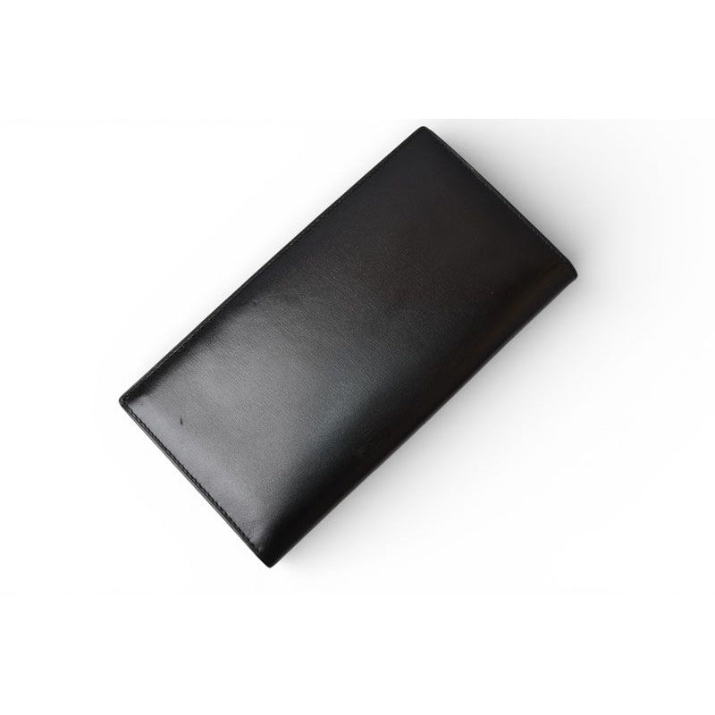 Cartier Wallet Long Leather Pasha Black Silver — view 3