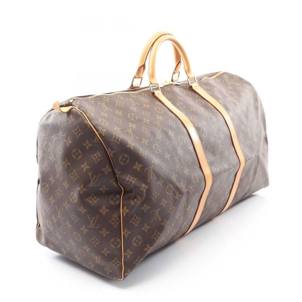 Louis Vuitton Boston Bag Keepall 60 Canvas Leather — view 2