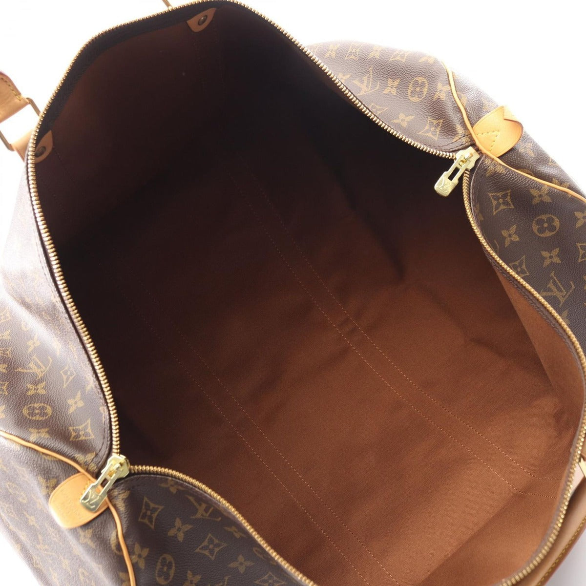 Louis Vuitton Boston Bag Keepall 60 Canvas Leather — view 3
