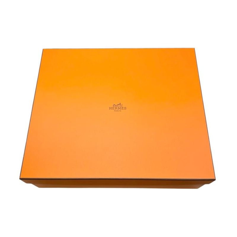 Hermes Shoulder Bag Vidpoche Stamped B H Logo Orange White Navy Hermes