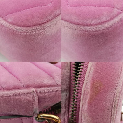 Guccigg Marmont Pink Velour 448065 C02882616