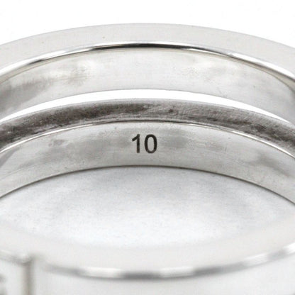 Gucci Logo Silver 925 9.5 Ladies 6.1g Ring
