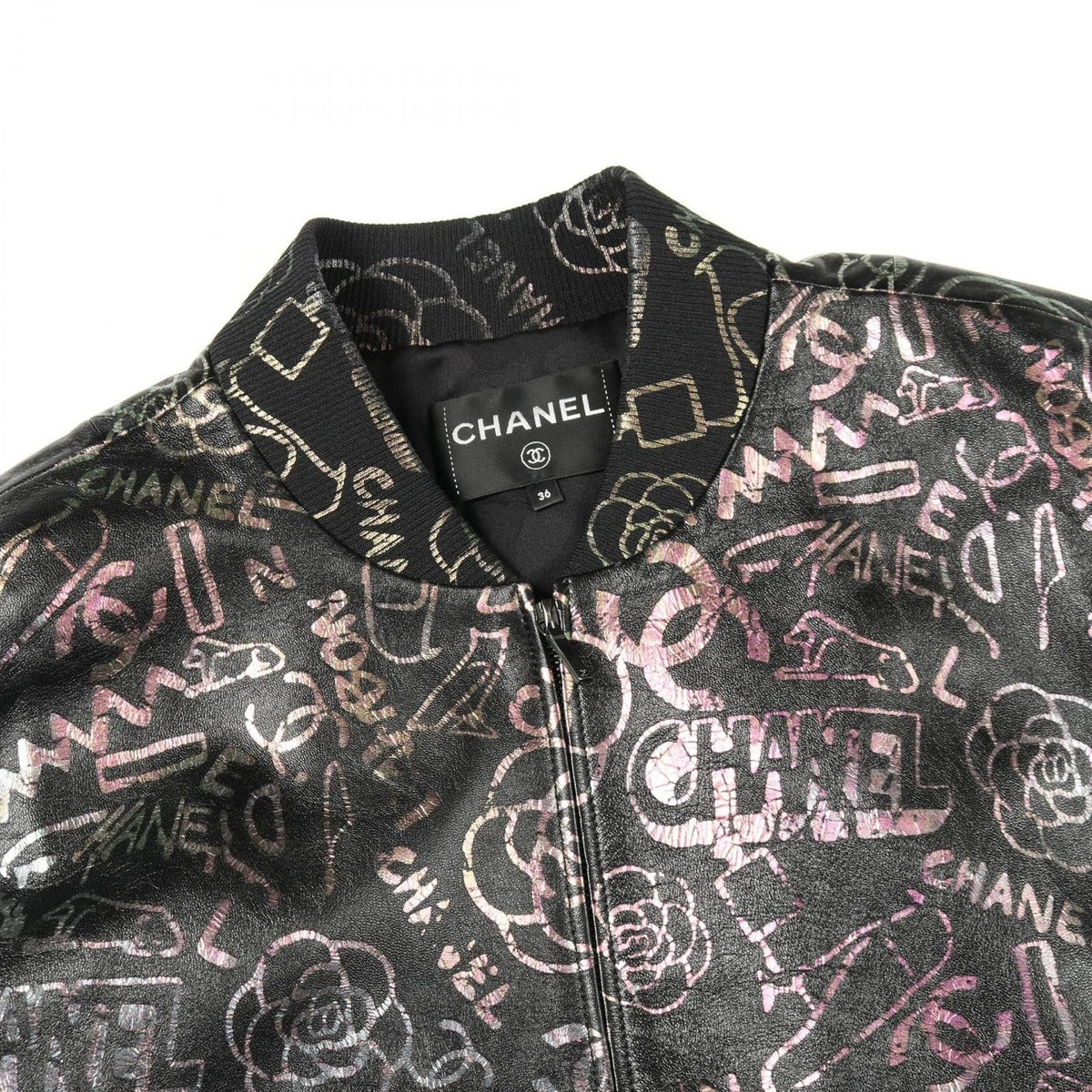 Chanel Jacket Lambskin Silk — view 8