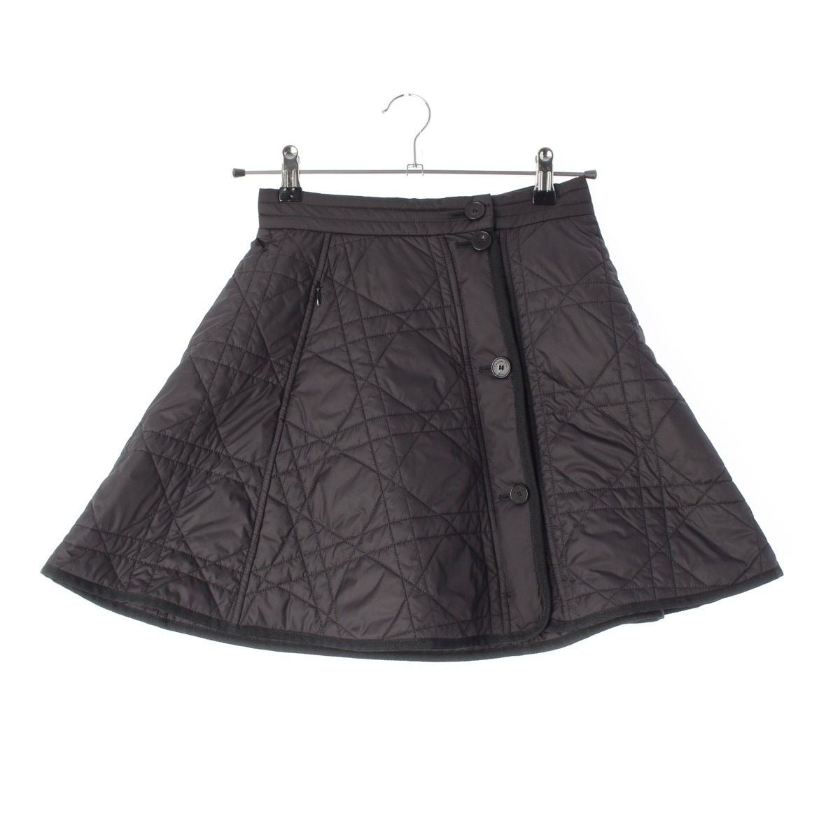 Dior Micro Cannage Mini Skirt Black 34