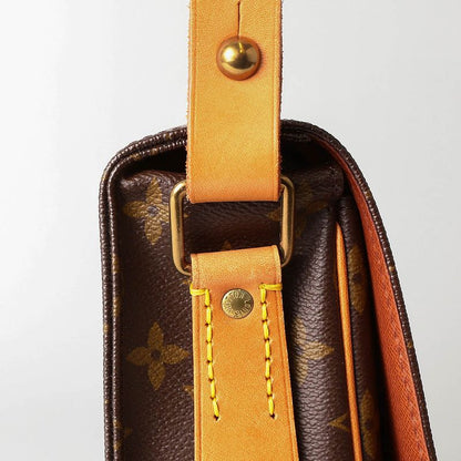 Louis Vuitton Shoulder Bag Cartes Ciel MM Brown Rank A