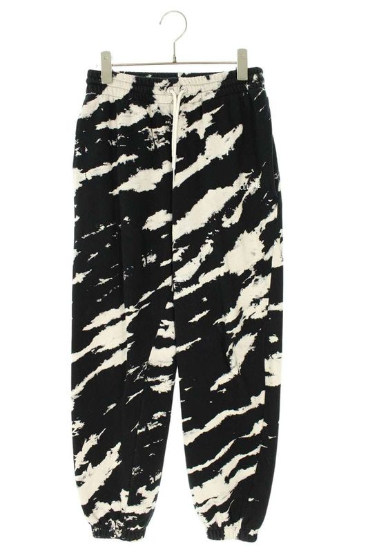 Celine 22AW 2z259129t Loose Fit Jogger Tie-dye Sweatshirt Long Pants Men's S