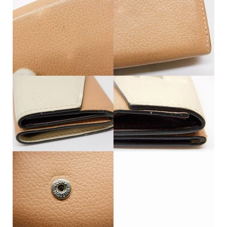Louis Vuitton Ub0199 Portefeuille Lock Mini Compact Wallet Purse — view 5