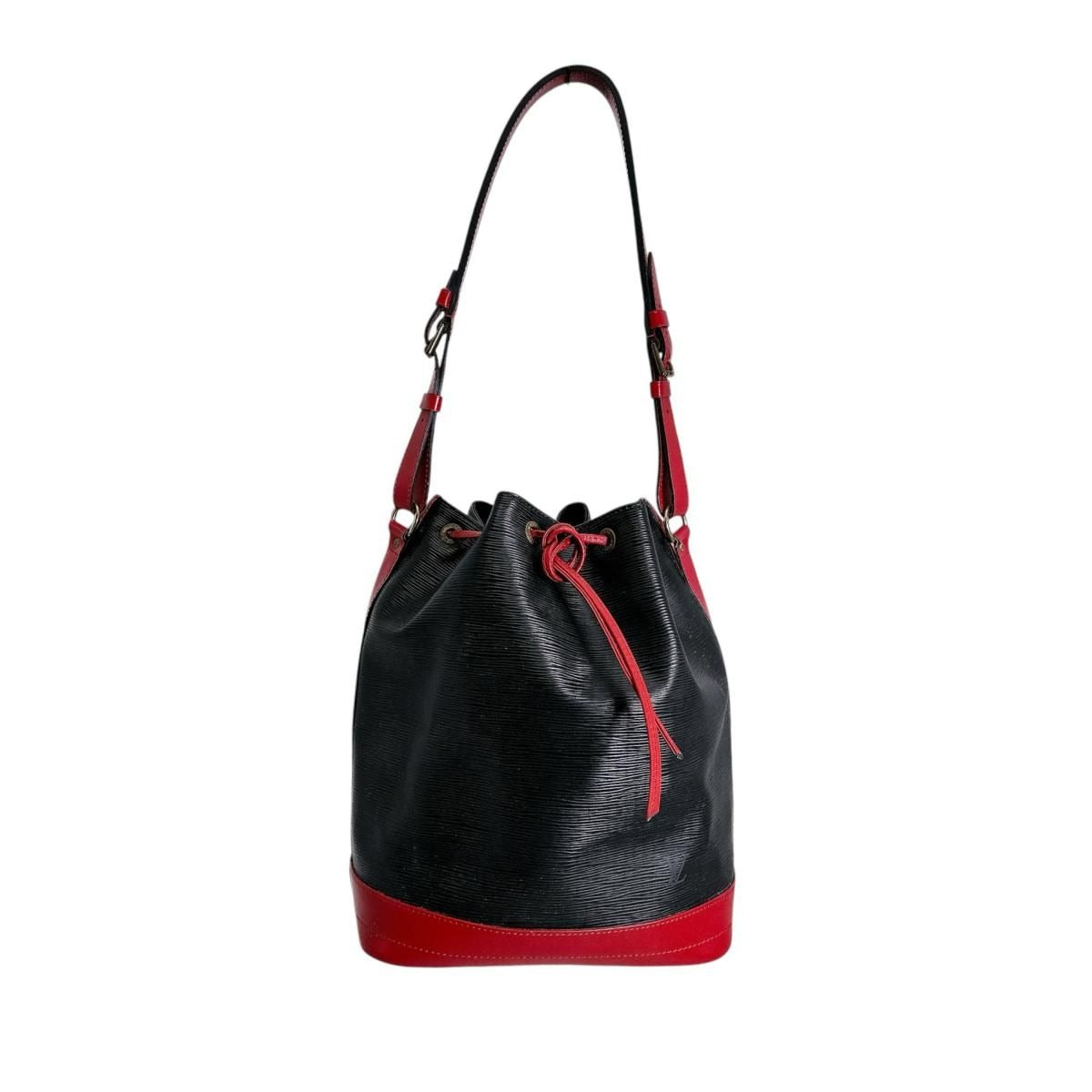 Louis Vuitton Epi Shoulder Bag Noe Noir Black