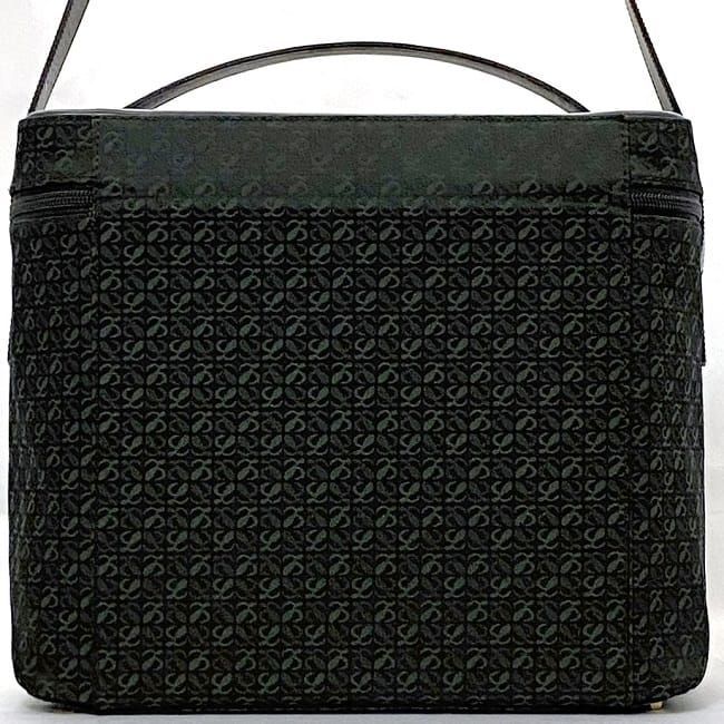 Loewe 2-Way Shoulder Bag Black Green