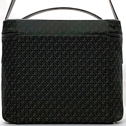 Loewe 2-Way Shoulder Bag Black Green