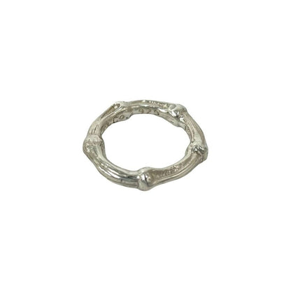 Tiffany & Co Box Bamboo Ring No 7 Silver — view 7