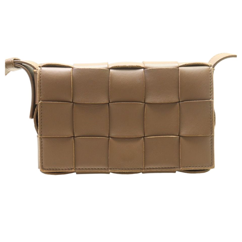 Bottega Veneta Maxi Intrecciato Cassette Leather Shoulder Bag