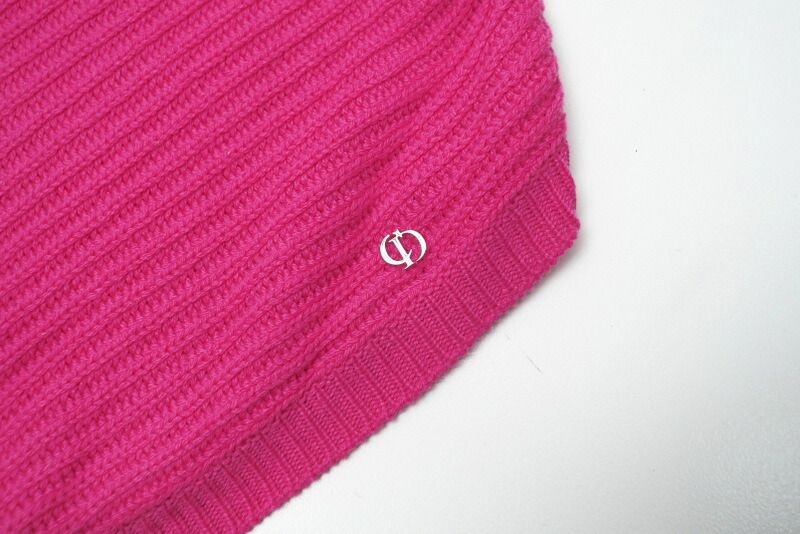 Christian DIOR Sweater Size 36 (F) 40 (I) 165 84A All Cashmere Knit Dolman