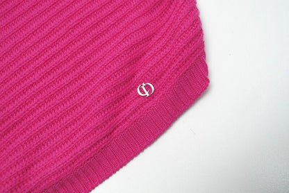 Christian DIOR Sweater Size 36 (F) 40 (I) 165 84A All Cashmere Knit Dolman
