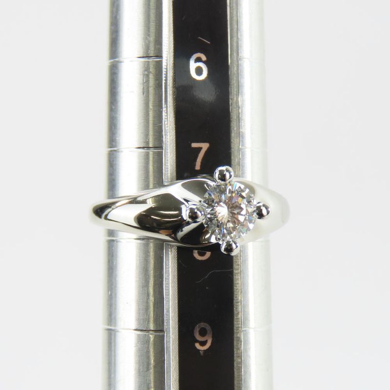 Bulgari Ring - Corona Solitaire Pt950 Diamond Approx 6.7g Platinum Jewelry 1P