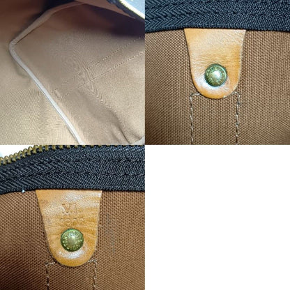 Louis Vuitton Monogram Keepall Bandouliere 55 Boston Bag M41414 Brown
