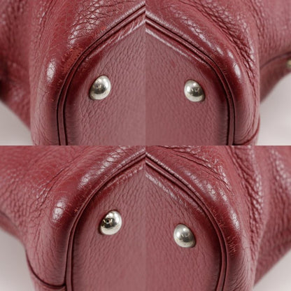 Hermes Bolide 31 2WAY Shoulder Ardennes Red/silver Hardware □N Ladies Handbag