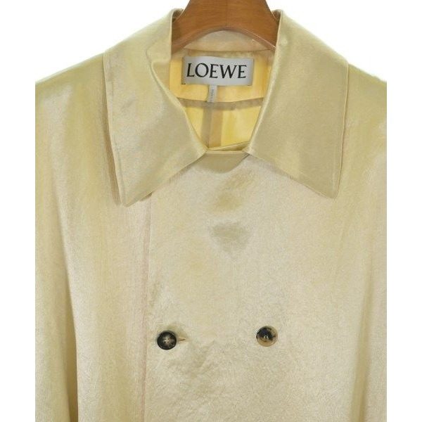 Loewe Trench Coat Cream — view 4