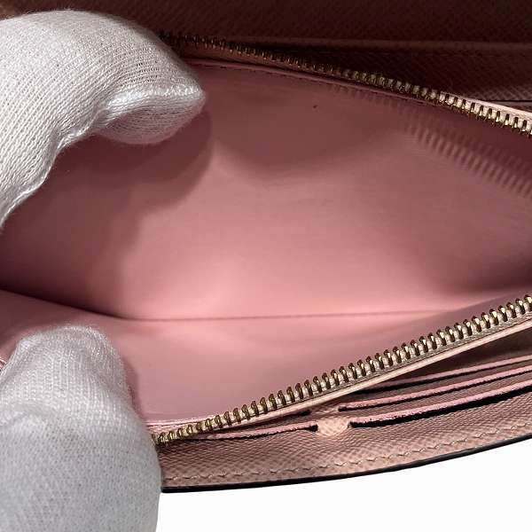 Louis Vuitton Monogram Portefeuille Sarah M62235 Rose Ballerine Long Wallet