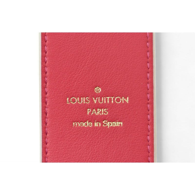 Louis Vuitton Shoulder Strap Bandouliere Monogram Hot Pink — view 2