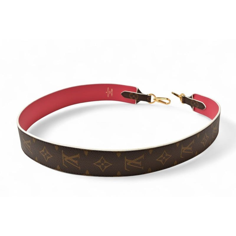 Louis Vuitton Shoulder Strap Bandouliere Monogram Hot Pink — view 4