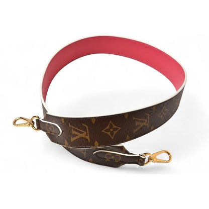 Louis Vuitton Shoulder Strap Bandouliere Monogram Hot Pink